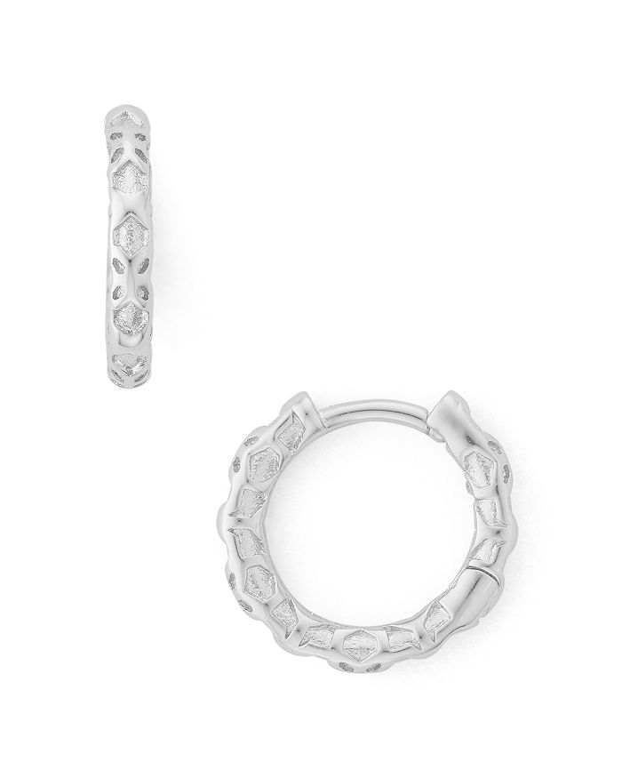 KENDRA SCOTT MAGGIE HUGGIE HOOP EARRINGS,E1413RHD