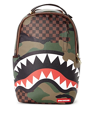 Sprayground Boys' Checked Camo Shark Backpack | Shop Your Way: Online ...