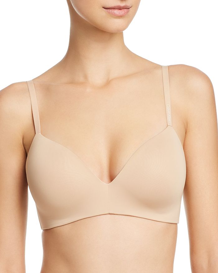 CALVIN KLEIN LIGHTLY LINED TRIANGLE BRA,QF4081