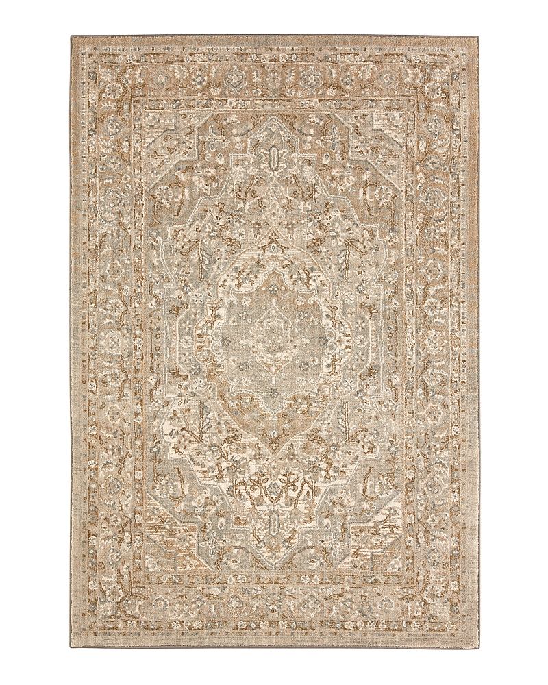 Karastan Touchstone Nore Area Rug, 5'3 X 7'10 In Willow Gray