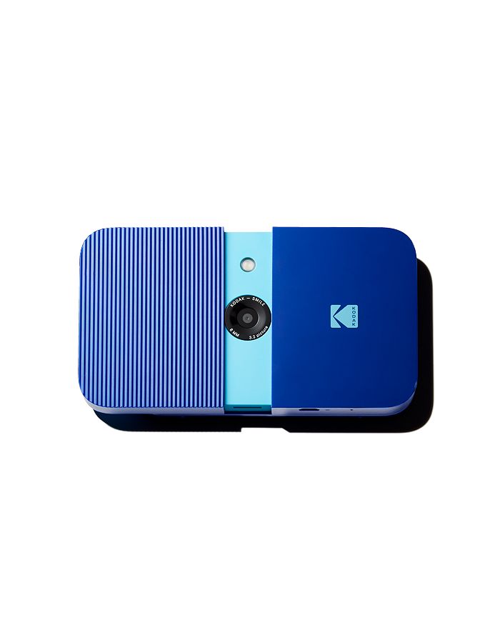 Kodak smile instant print digital camera in blue modesens