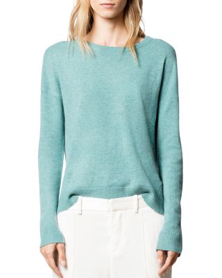 cici patch cashmere sweater