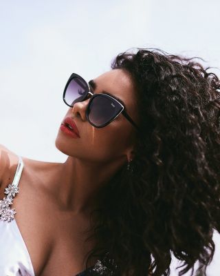 Quay Honey Cat Eye Sunglasses, 47mm | Bloomingdale display picture 1