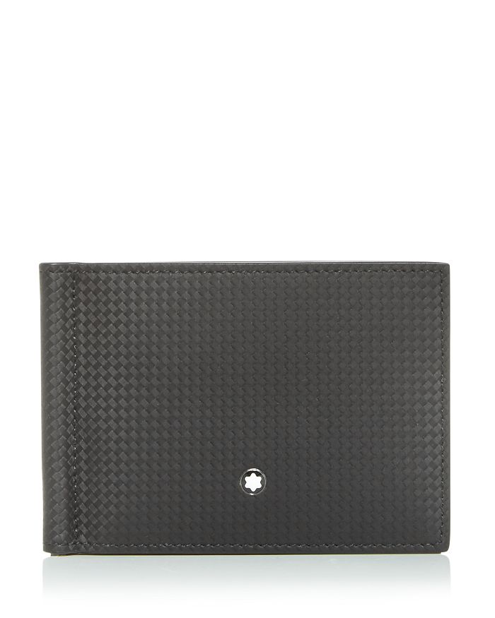 Montblanc Extreme 2.0 6cc Leather Money Clip Wallet In Black | ModeSens
