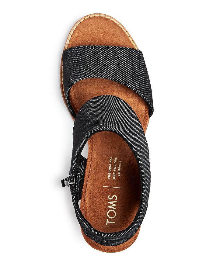 Toms Majorca Dress Sandals Women's Shoes In Black