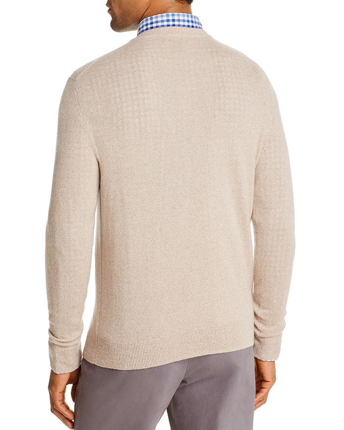 Shop The Men's Store At Bloomingdale's Cashmere V-neck Sweater - 100% Exclusive In Oatmeal