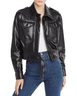 helmut lang leather moto jacket