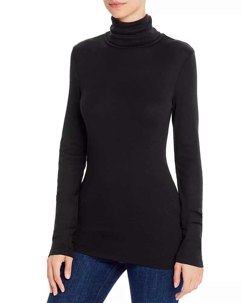 Splendid 1x1 Turtleneck Top