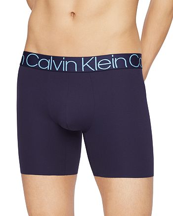 Calvin Klein Logo-Waistband Microfiber Boxer Briefs | Bloomingdale's