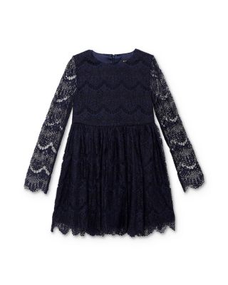 bardot junior navy dress