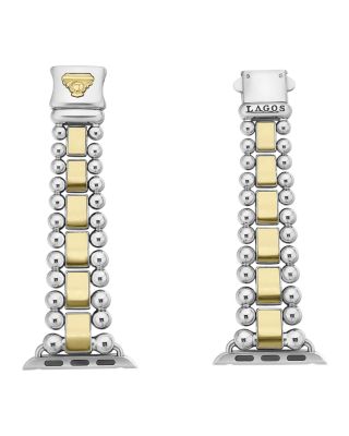 Smart Caviar Stainless Steel 18K Gold Apple™ Watch Bracelet, 38-44mm