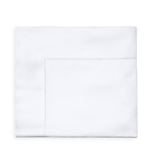 Shop Sferra Fiona Flat Sheet, Full/queen In White