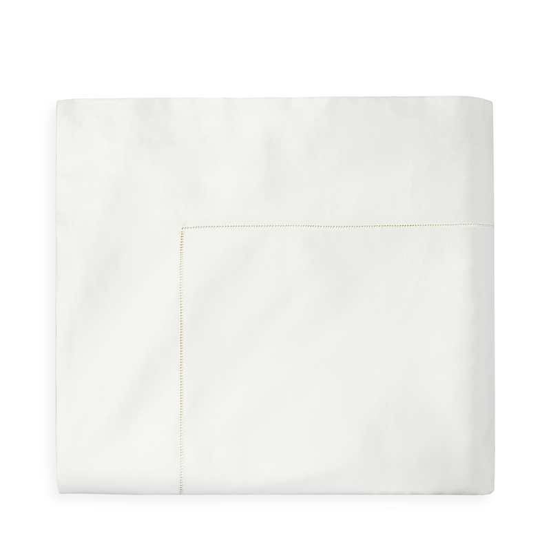 Sferra Queen Giza 45 Sateen Flat Sheet In Ivory