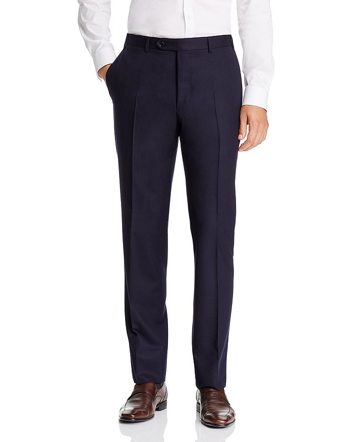 Canali Siena Lightweight Flannel Classic Fit Dress | Bloomingdale's