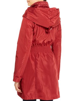 Laundry by Shelli Segal Fit-and-Flare Raincoat Bloomingdale's
