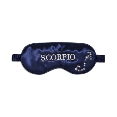 slip - Zodiac Embroidered Silk Eye Mask