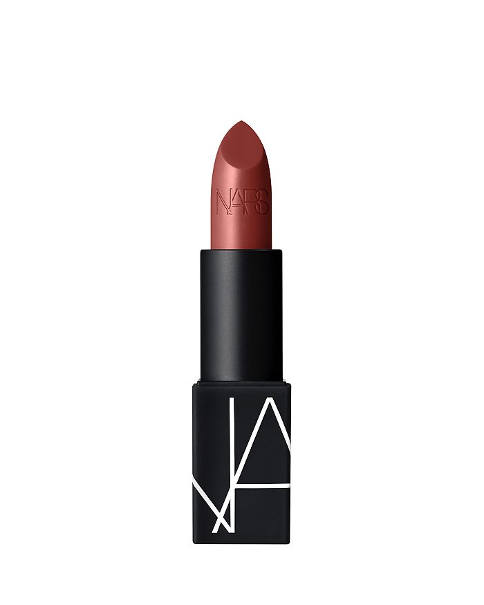 Shop Nars Lipstick - Satin In Banned Red