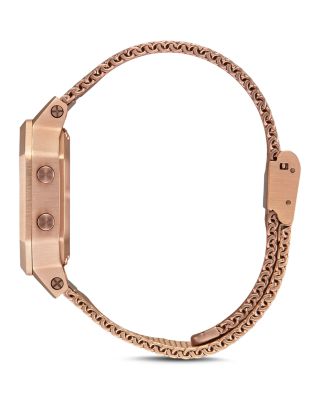 Siren Milanese All-Black Mesh Bracelet Watch, 36mm