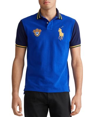 Polo Ralph Lauren Custom Slim Fit Mesh Polo Shirt | Bloomingdale's