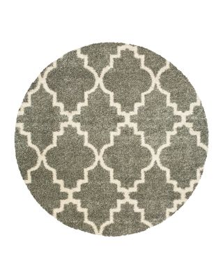 Oriental Weavers - Oriental Weavers Henderson Shag 92E Round Rug, 7'10" x 7'10"