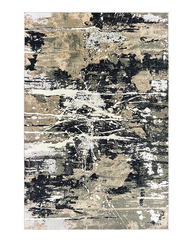 Oriental Weavers Bowen 109e Area Rug, 3'10 X 5'5 In Black/gold
