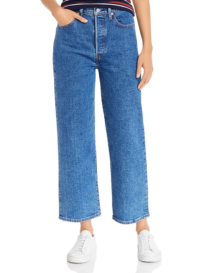 Levi's Rib Cage Straight-Leg Jeans in Georgie | Bloomingdale's