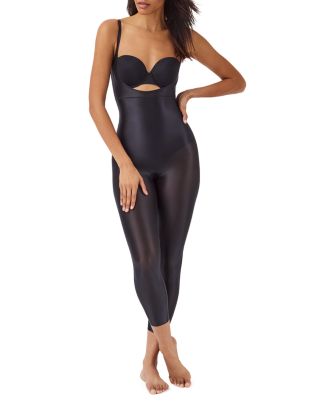 SPANX on X: This Suit Your Fancy Catsuit is fiercely sleek and