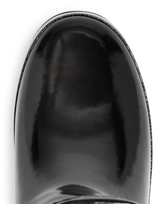 Women's Refined Quilted Gloss Rain Boots