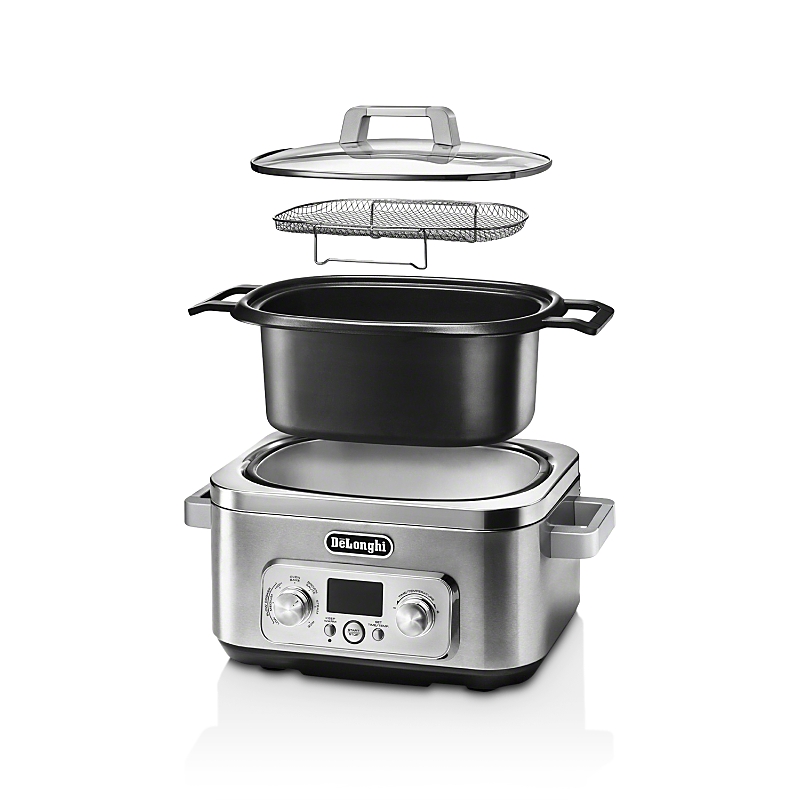 Delonghi De'longhi Livenza All-in-one Programmable Multi-cooker In Stainless Steel