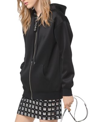 michael kors zip hoodie