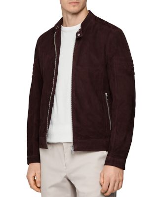 REISS - Marko Suede Slim Fit Jacket