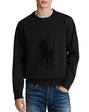 Polo Ralph Lauren Big Pony Sweatshirt In Polo Black