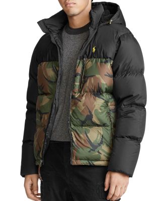 ralph lauren camo down jacket