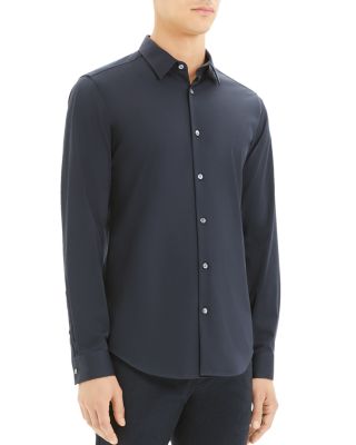 愛蘭theory シャツ　Structure Knit Sylvain Performance Knit Tailored Shirt | Theory