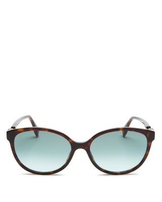 fendi 57mm round sunglasses