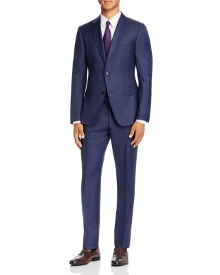 Z Zegna Drop 8 Check Slim Fit Suit | Bloomingdale's