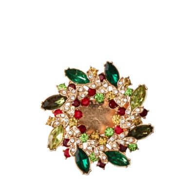 Wreath Napkin Ring, Set of 4