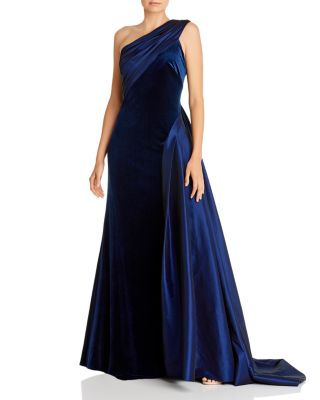 tadashi shoji velvet dress