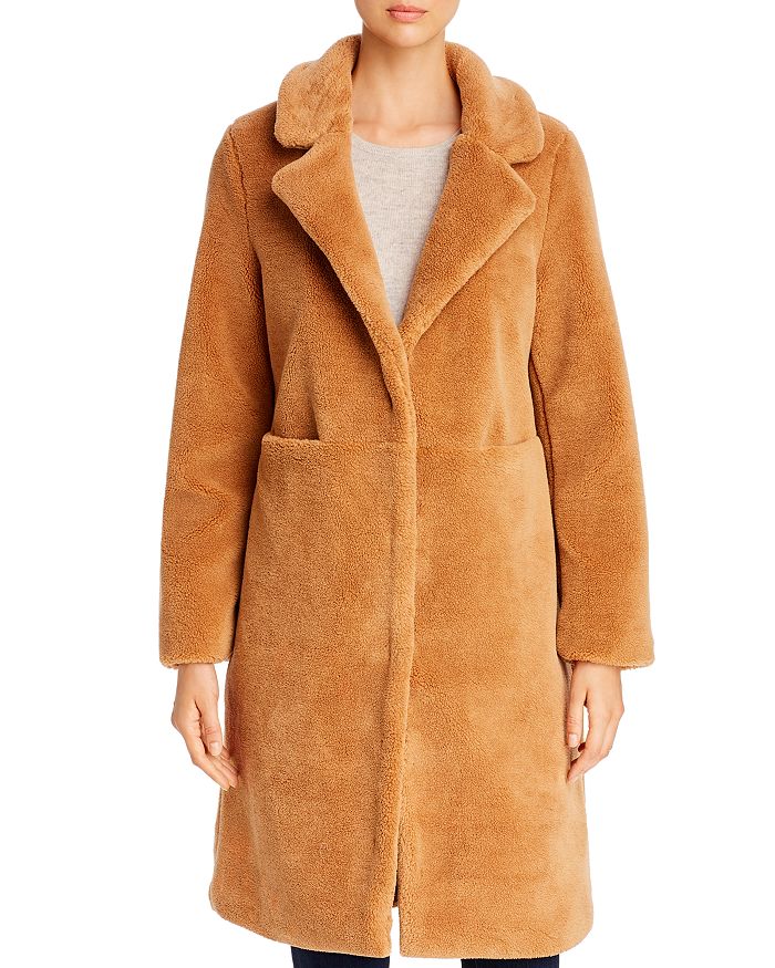 Vero moda holly long teddy jacket sale