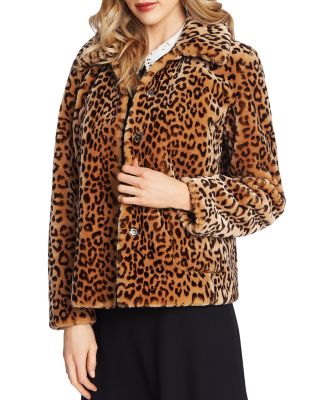 leopard fur jacket