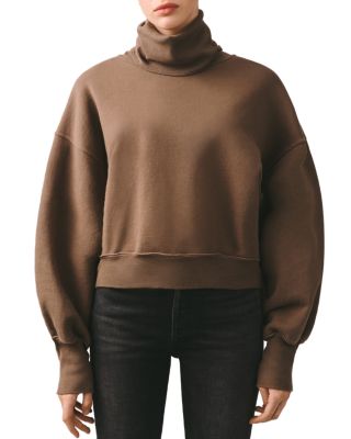agolde turtleneck sweatshirt