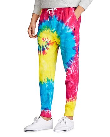 Polo Ralph Lauren Tie-Dyed French-Terry Jogger Pants | Bloomingdale's