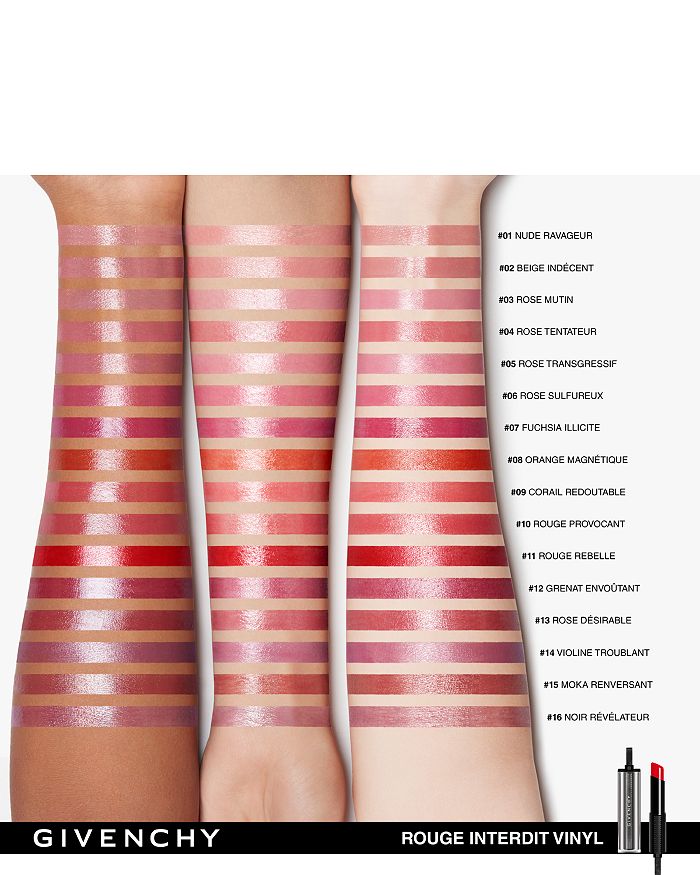 GIVENCHY ROUGE INTERDIT VINYL EXTREME SHINE LIPSTICK