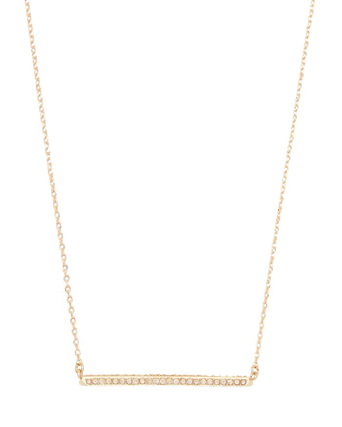 Kate Spade New York Raise The Bar Pave Necklace, 16 In Gold | ModeSens