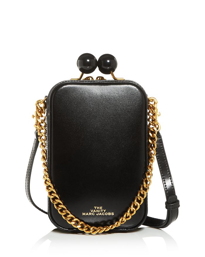 MARC JACOBS THE VANITY BAG LEATHER CROSSBODY,M0015417