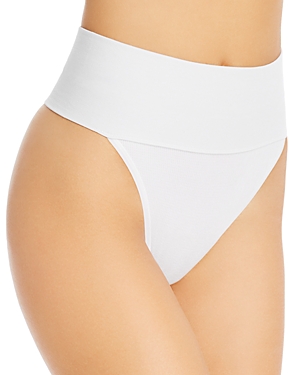 Yummie Liliana Comfortably Curved Thong In White