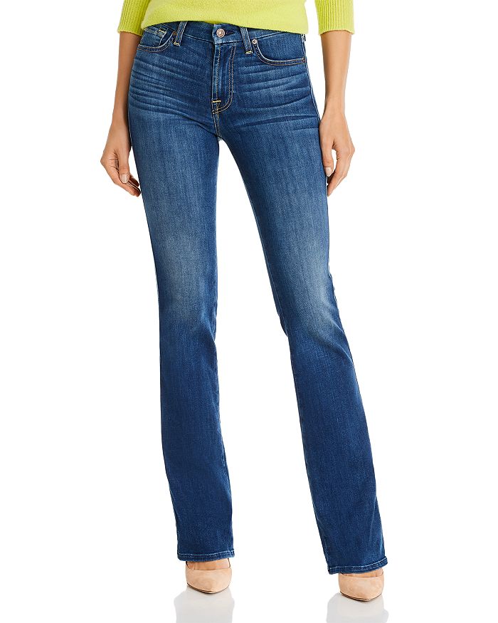 7 For All Mankind Kimmie Bootcut Jeans in Mohawk River | Bloomingdale's