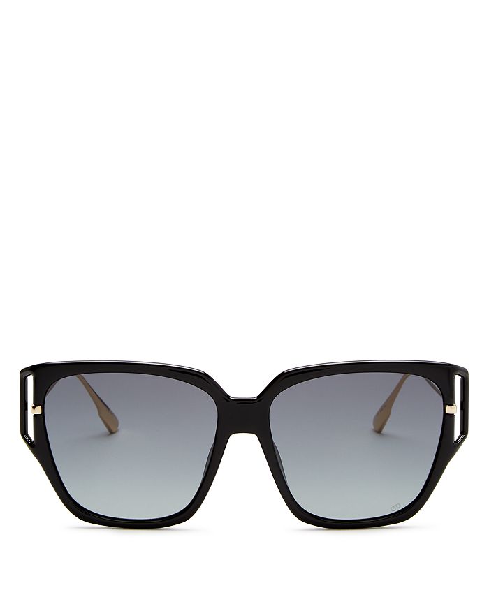 DIOR DIRECTION BUTTERFLY SUNGLASSES, 58MM,DIRECTI3FS