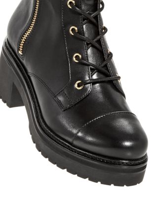 MICHAEL Michael Kors Women's Anaka Platform Combat Boots