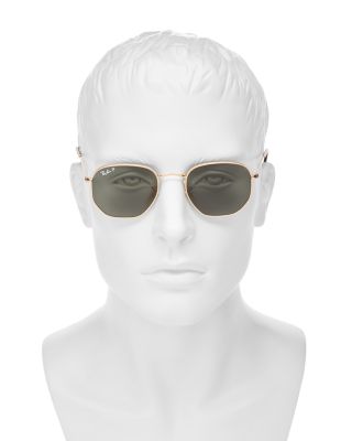  Icons Polarized Hexagonal Sunglasses, 51mm